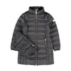 CAPPOTTO BIMBA TRAPUNTATO CON CAPPUCCIO 