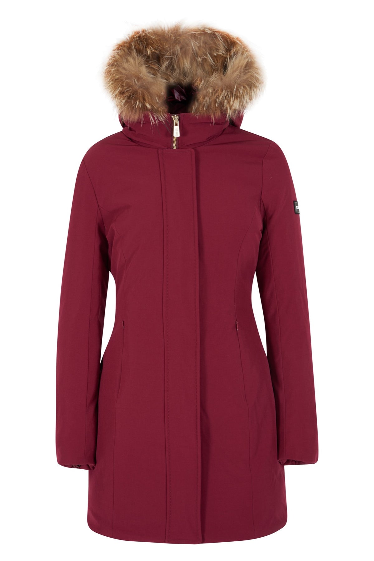 CAPPOTTO BIMBA TIPO PARKA, CAPPUCCIO CON PELO 