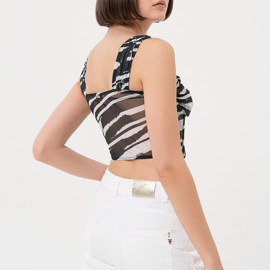 TANK TOP BLACKWHITE 