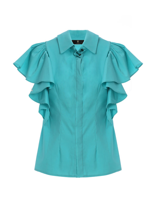 SHIRT TURQUOISE 