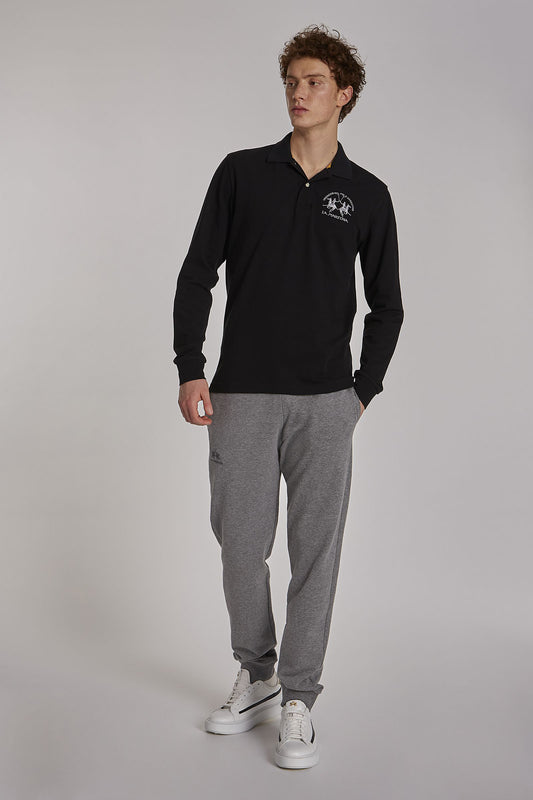 MAN POLO L/S PIQUET STRETCH 