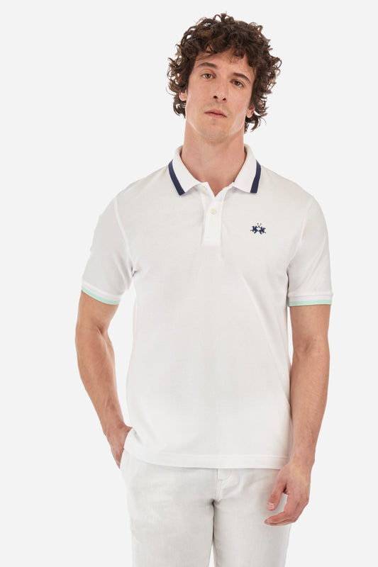 MAN POLO S/S PIQUET STRETCH 