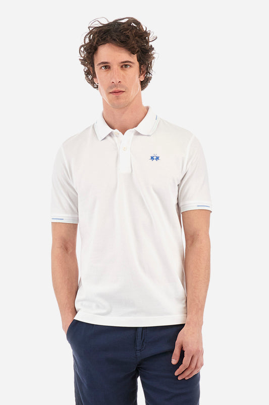 MAN POLO S/S PIQUET STRETCH 