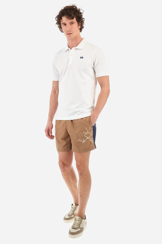 MAN POLO S/S PIQUET STRETCH 