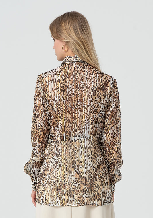 PRINTED SHIRT SANDBLACK 