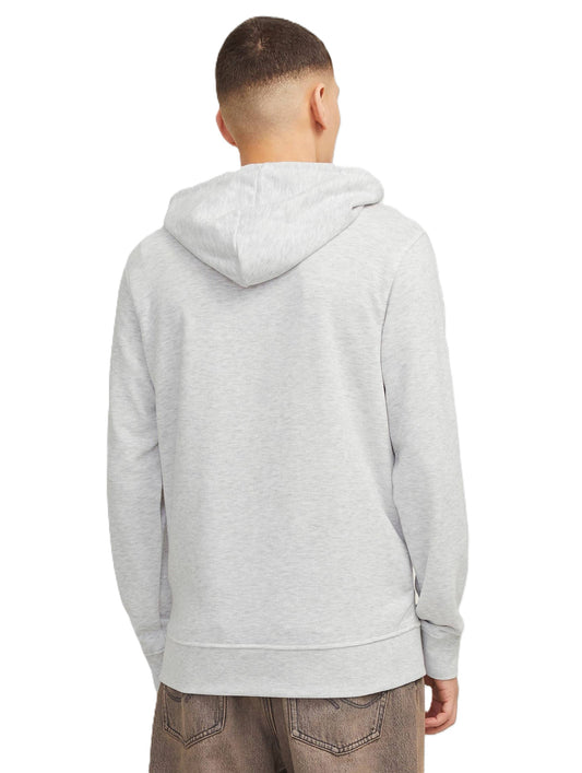 12269353/White Melange JACK AND JONES