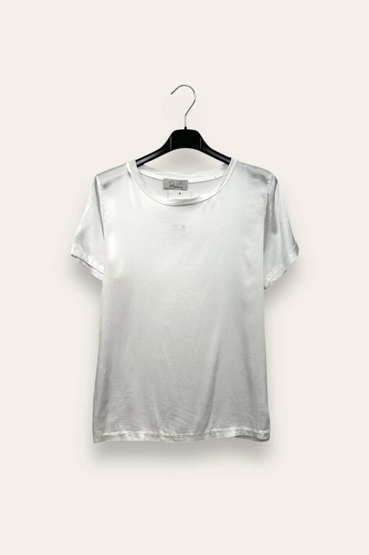 Maglietta in raso in viscosa 