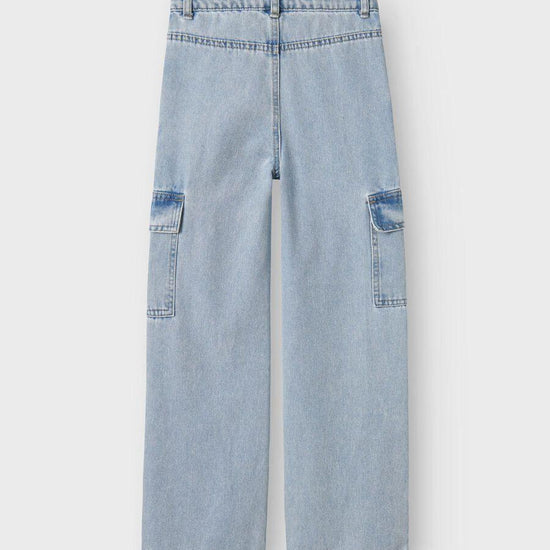 13220709/Light Blue Bleached Denim NAME.IT