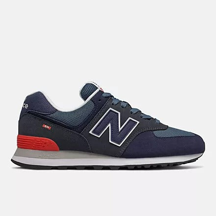 New Balance SNEAKERS 574 IN CAMOSCIO E TESSUTO 
