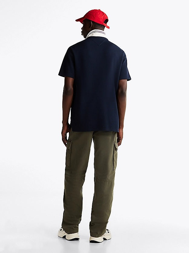 TJM TIPPED LOGO POLO 