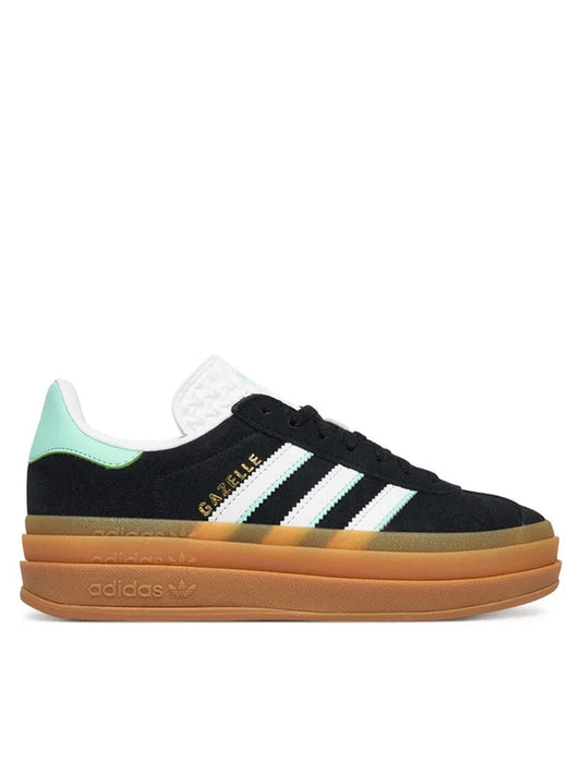 GAZELLE BOLD J      CBLACK/FTWWHT/GUM1 
