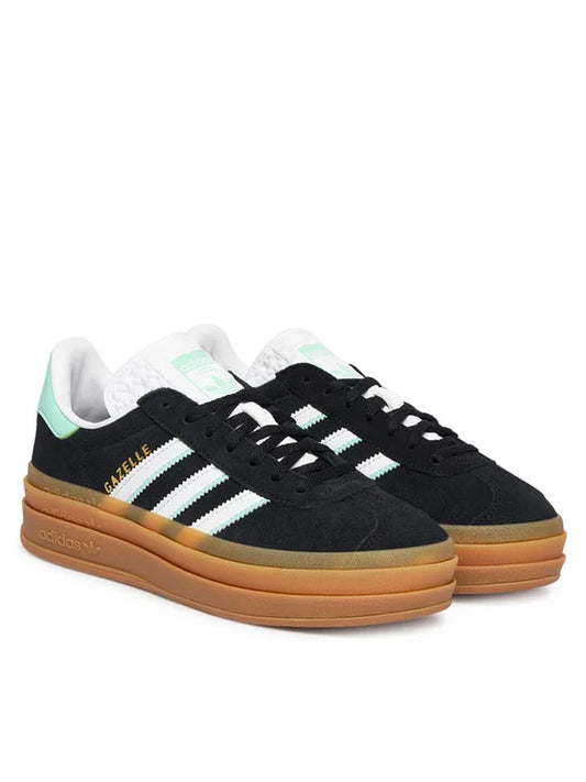 GAZELLE BOLD J      CBLACK/FTWWHT/GUM1 
