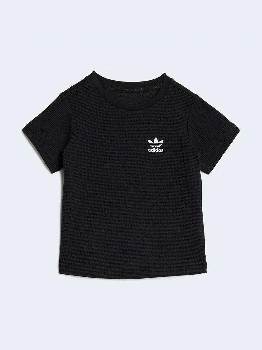 SHORT TEE SET       BLACK 
