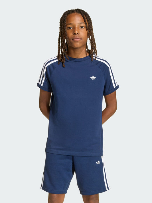 3 STRIPE TEE        NINDIG/WHITE 
