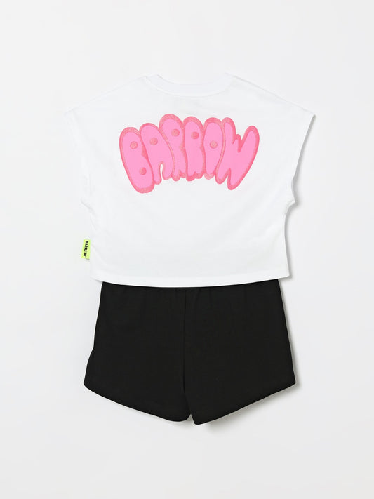 SET JERSEY TOP CROPPED TOP/SHORTS  GIRL 