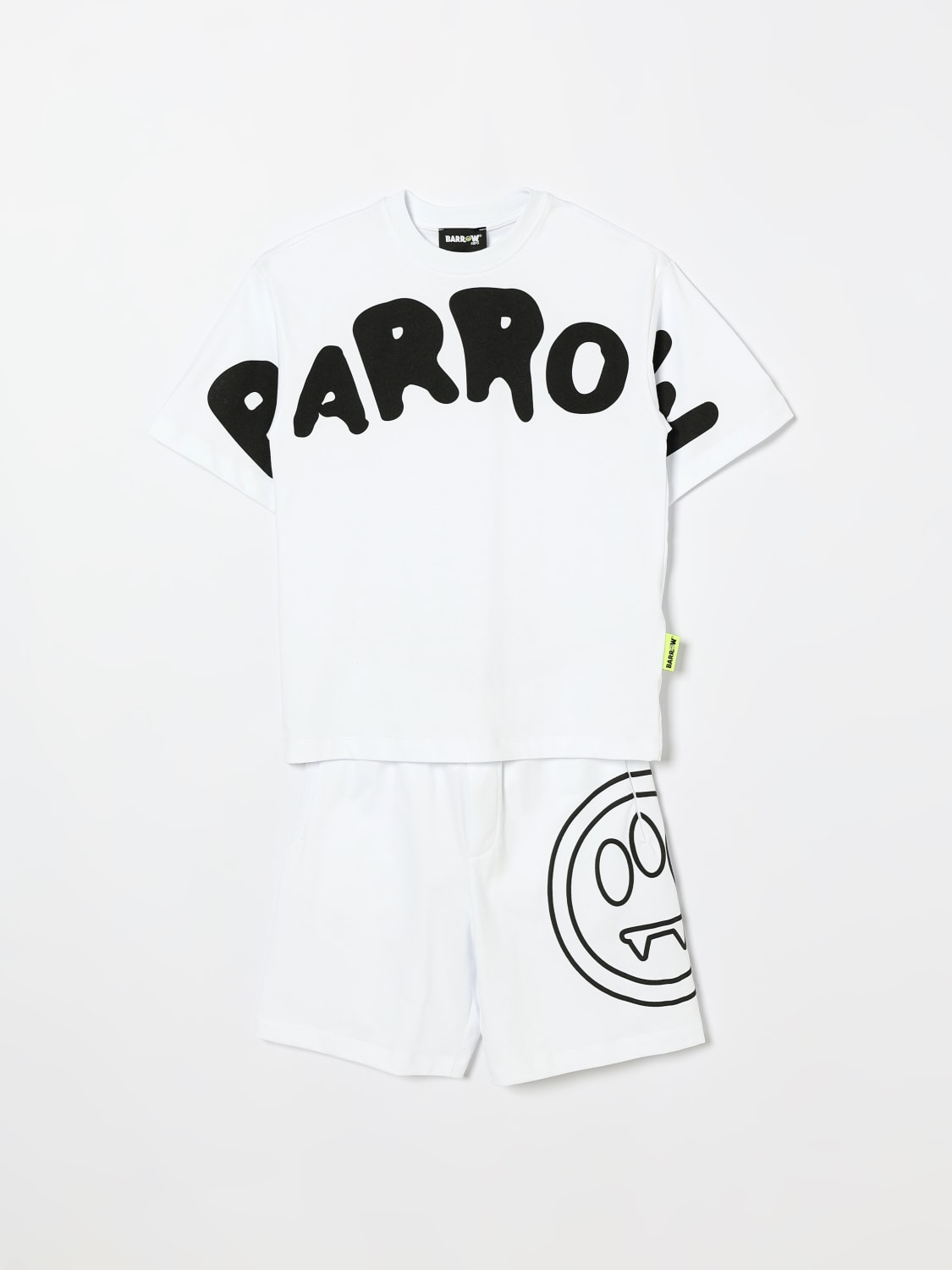 SET JERSEY REGULAR DROP SHOULDER T-SHIRT/BERMUDA 