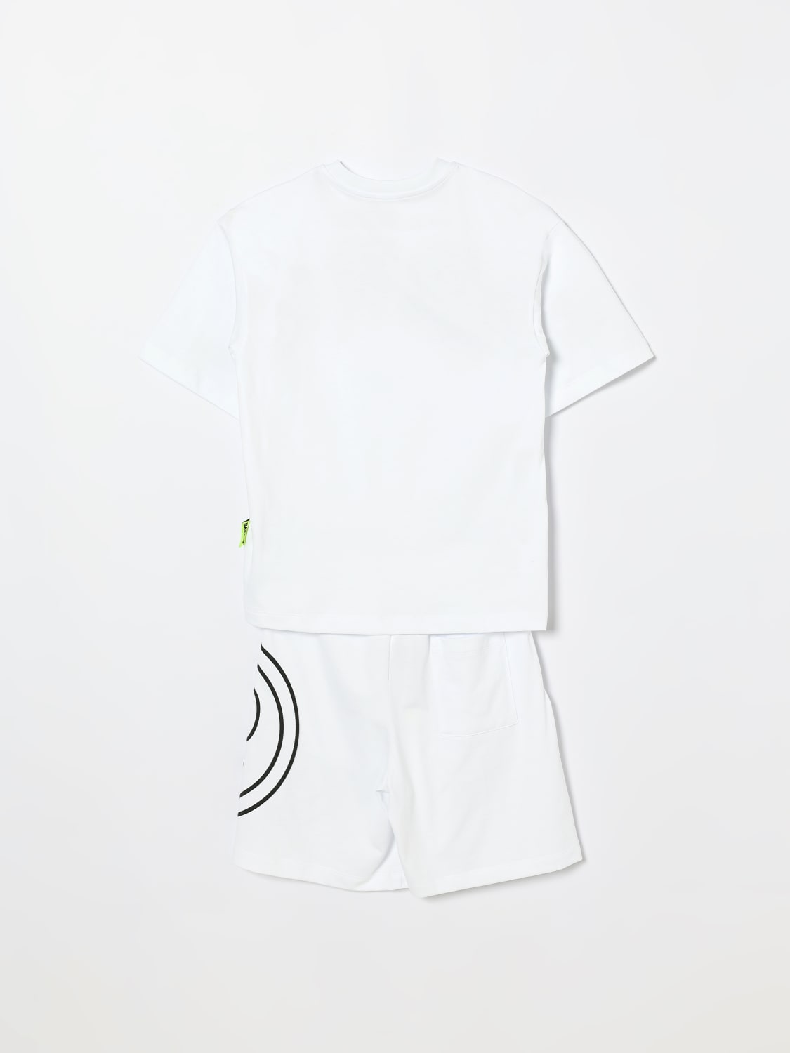 SET JERSEY REGULAR DROP SHOULDER T-SHIRT/BERMUDA 