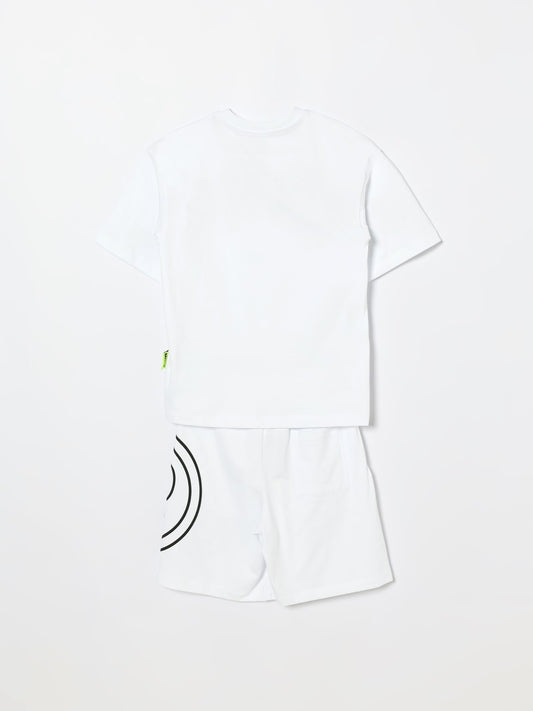 SET JERSEY REGULAR DROP SHOULDER T-SHIRT/BERMUDA 