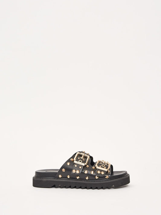 SANDALO FLAT BORCHIE GABEL SWISH 