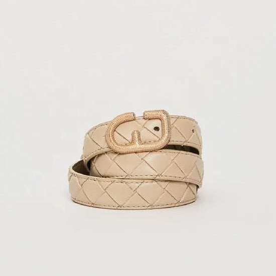 CINTURA SIMILPELLE - linea GAIA - cm 90x2 