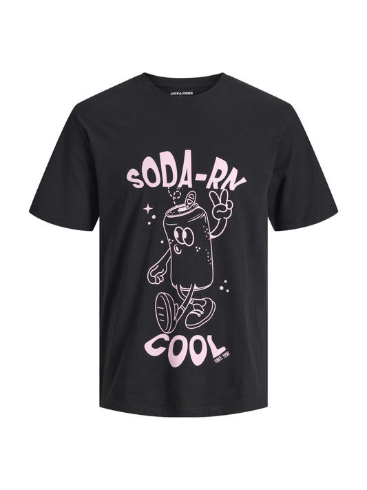 JJFUNNY FRUIT TEE SS CREW NECK 