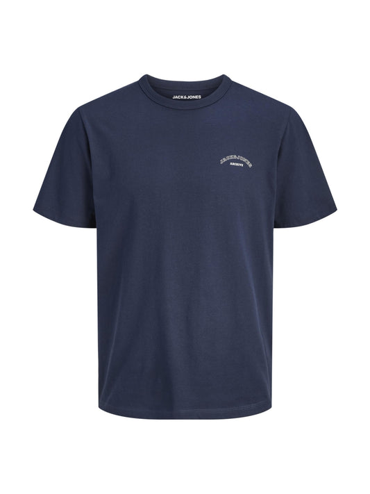 JJCOLLEGE LOGO TEE SS CREW NECK 