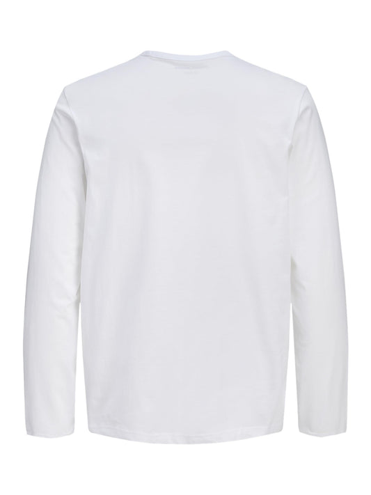 JJCOLLEGE LOGO TEE LS CREW NECK 