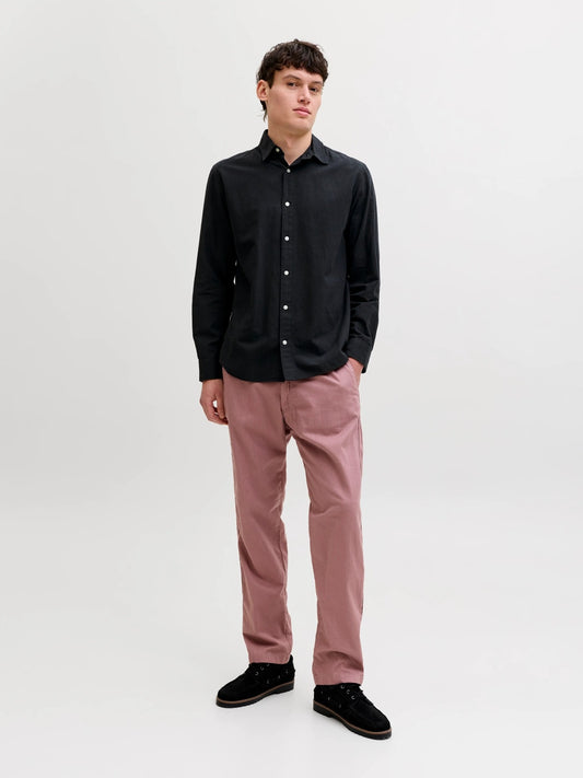 JJEBREEZE LINEN BLEND SHIRT L/S SN 