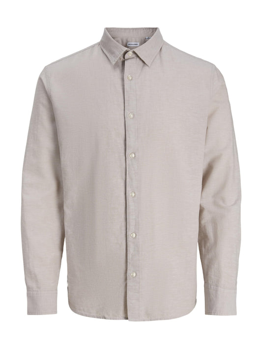 JJEBREEZE LINEN BLEND SHIRT L/S SN 