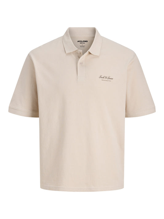 JJEARCHIVE GRAPHIC POLO SS LN 
