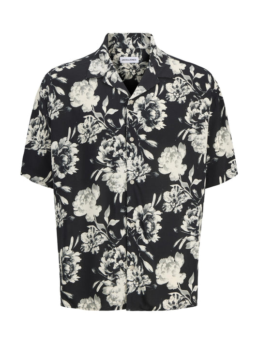 JJJEFF MONOCHROME AOP RESORT SHIRT SS 