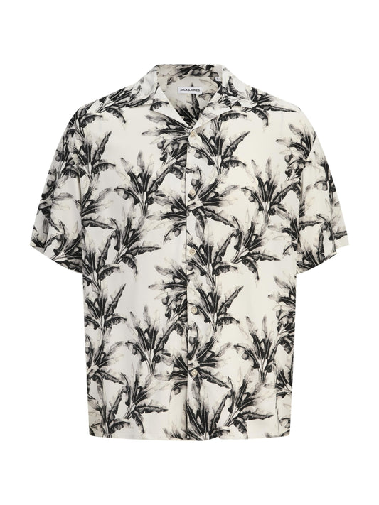 JJJEFF MONOCHROME AOP RESORT SHIRT SS 