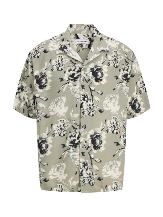 JJJEFF MONOCHROME AOP RESORT SHIRT SS 