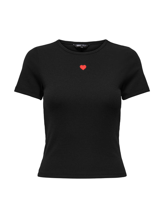 15342939/Black RED HEART ONLY