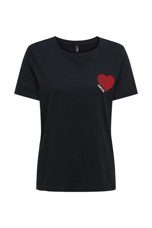 15366452/Black Heart barrados cherry ONLY