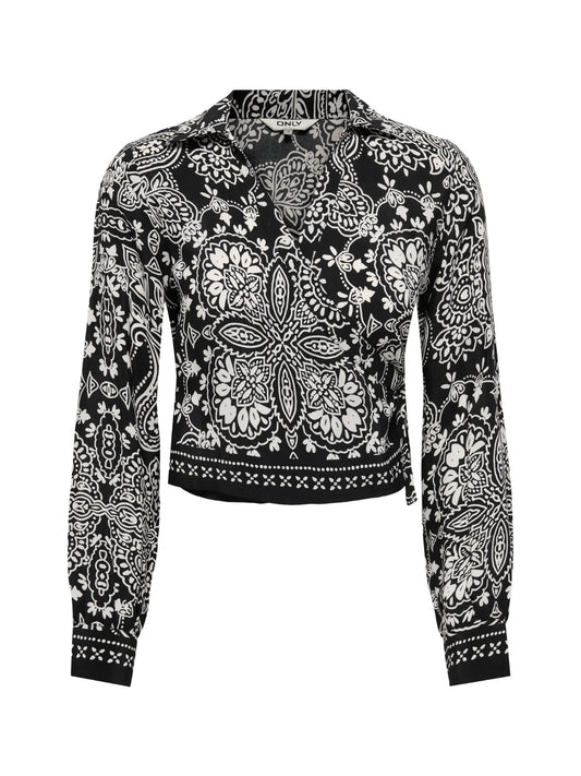 15371865/Black ETHNIC PAISLEY ONLY