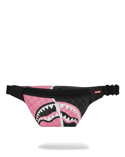 PINK AND BLACK TEAR SIP SAVVY CROSSBODY 