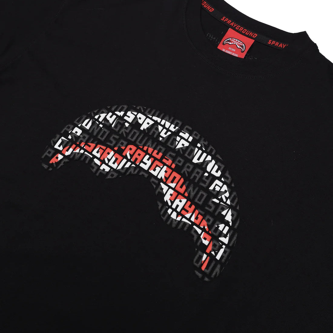 INFINITY SHARK REGULAR T-SHIRT<BR/>BLK 