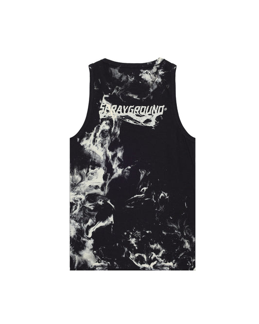 INK INFUSION TANKTOP BLK 