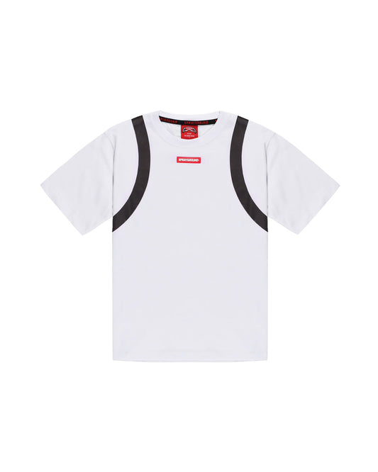 WONDERFUL MIND BEAR BACKPACK WHITE REGULAR T-SHIRT 