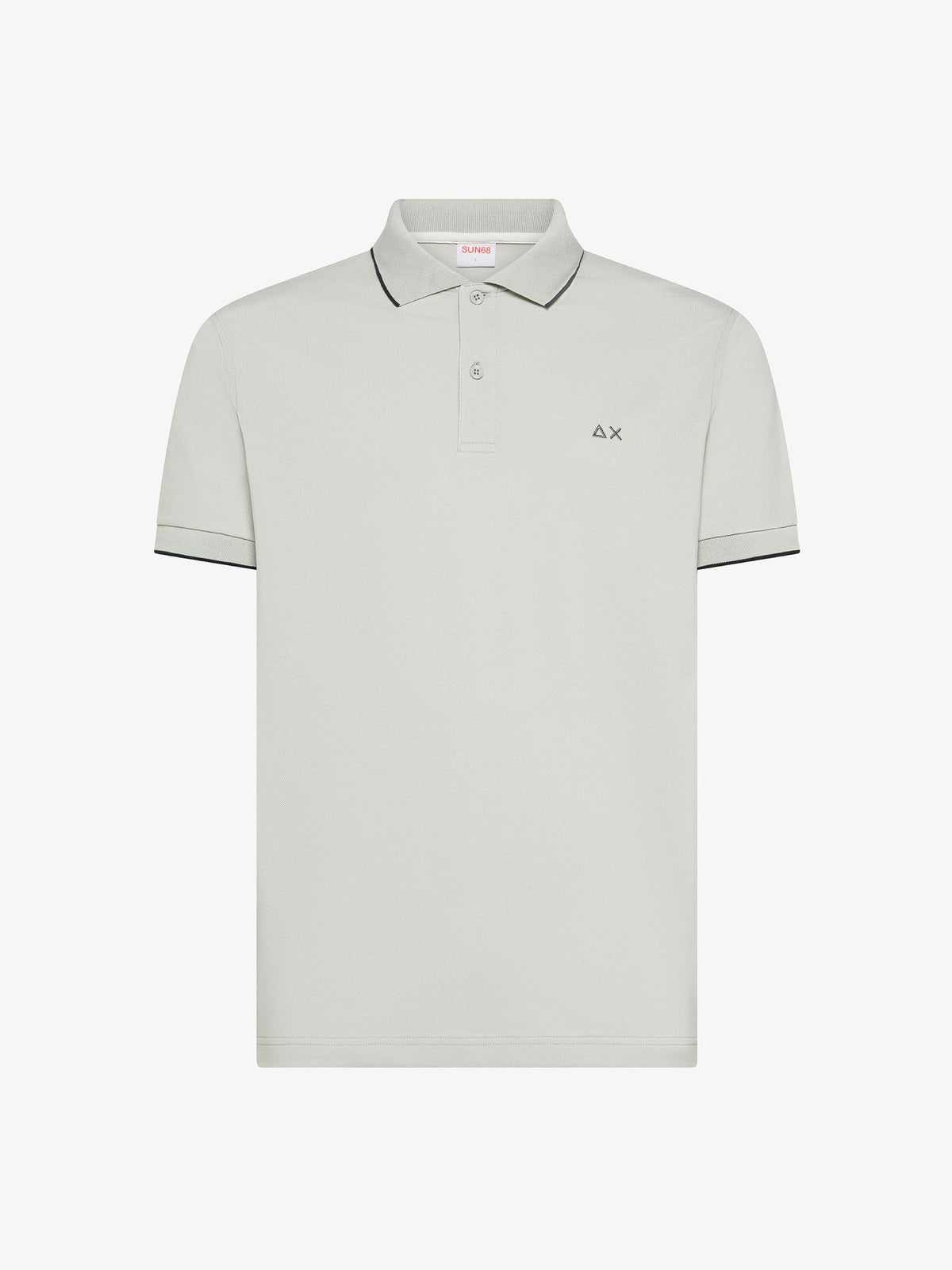 POLO SMALL STRIPE ON COLLAR S/S 