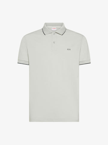 POLO SMALL STRIPE ON COLLAR S/S 
