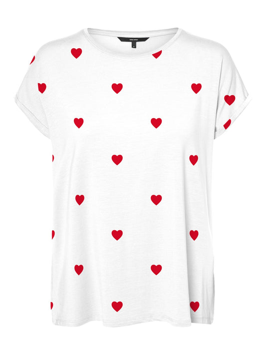 10214302/Snow White RED SALSA VERO MODA