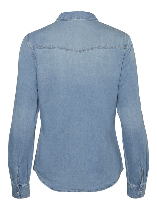10277523/Light Blue Denim BIRCH STITCH VERO MODA