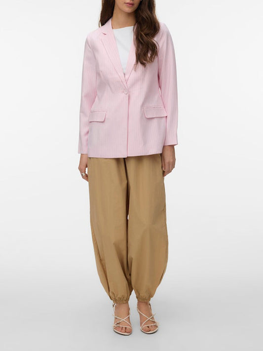 10342502/Pink A Boo W BLACK VERO MODA