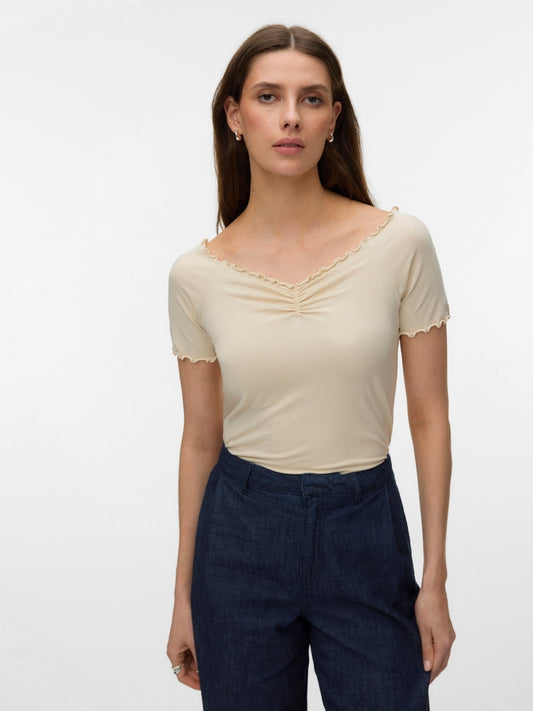 10342729/Bone White VERO MODA