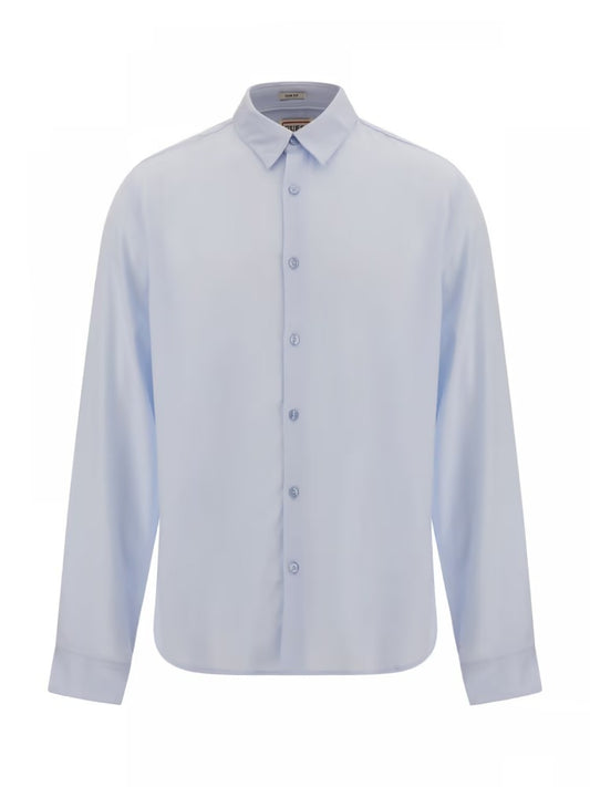 LS ECO RAYON SOLID SHIRT 