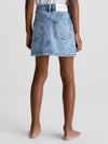 SALT PEPPER A LINE DENIM SKIRT 