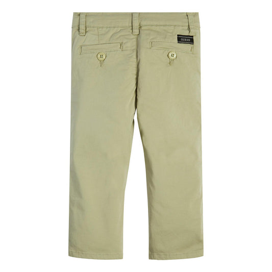 SATEEN CHINO SLIM PANTS 
