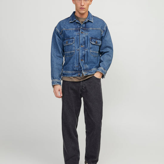 12252762/Black Denim JACK AND JONES